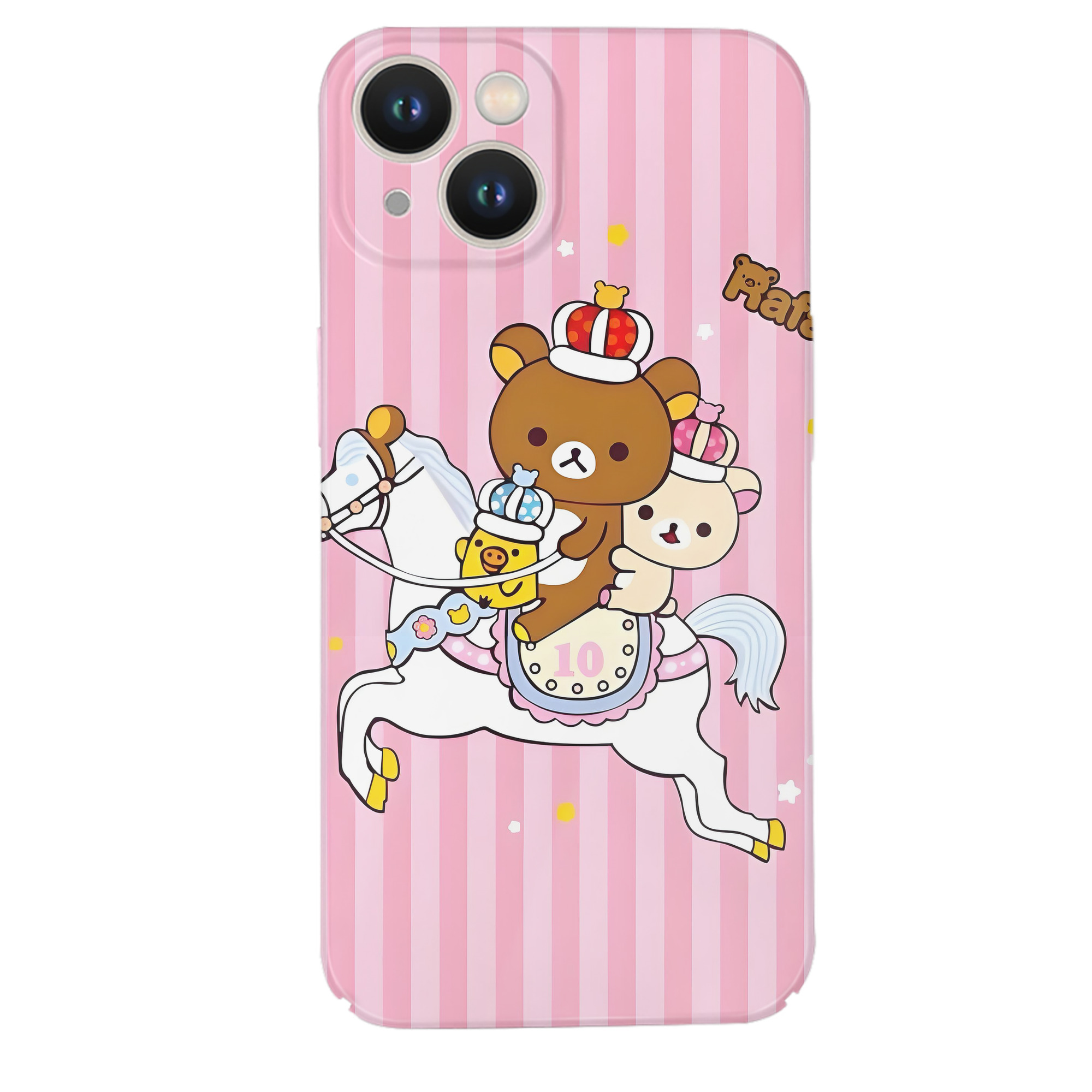（画像用） リラックマ リラックマ キイロイトリ Rilakkuma Korilakkuma Kiiroitori 【iPhone 14シリーズ対応】ハードケース